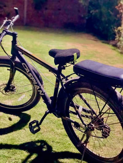 Caspian with disc brakes and 5 gairs 10/10 condition