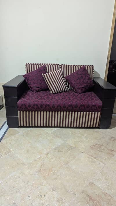 Sofa Set/2 seater shesham wood