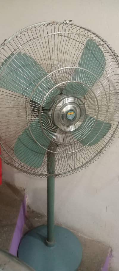 Used Super Asia Pedestal Fan – Good Condition, Fully Working