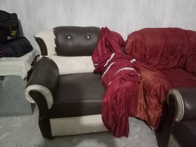 Leather Sofa Set for Sale