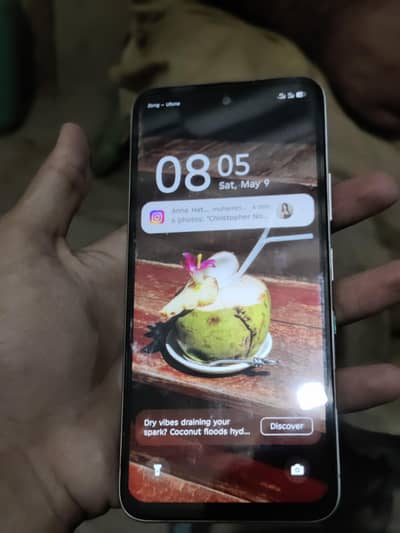 Infinix Hot 60i 8gb 256 Ram 9 Months wareenty 44k