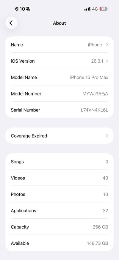 I phone 16pro max