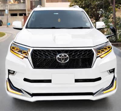 toyota prado 16/17/18 modelAll facelift parts Avail