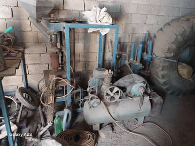 Plastic Botles Moulding Machine and Mughul's  Garder T irons
