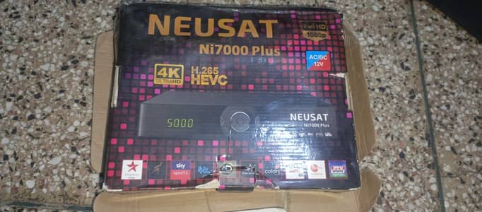 Neusat ni7000 plus 4k H. 265 HEVC