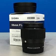 Sigma 56mm 1.4 for sony with box