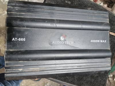 Amplifier and Woofer