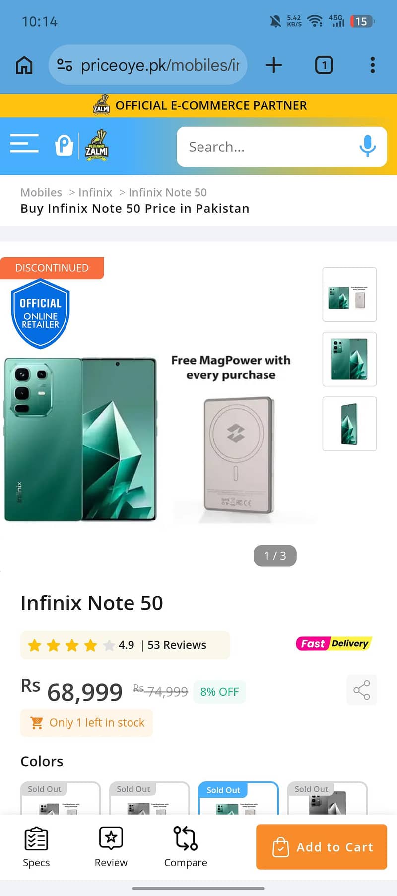 infinix note 50 2