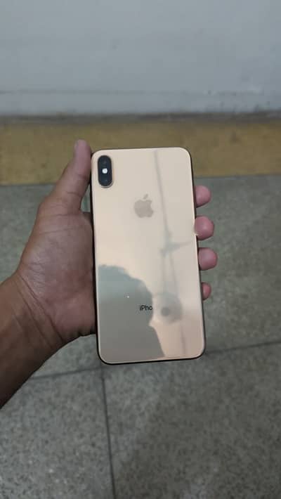 I phone xs max 256 gb official pta dual for sale and exchange