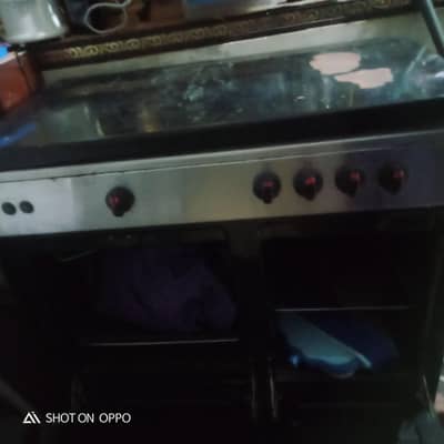 oven + Gas cooking