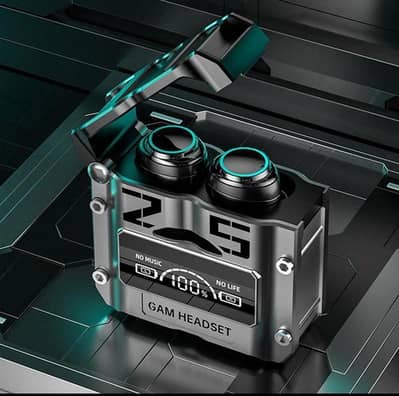 Gaming Earbuds With Dual Microphone And Charging Case