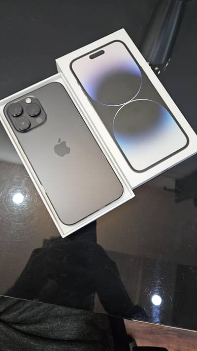 Iphone 14 pro max, space grey, pta approved 128 GB