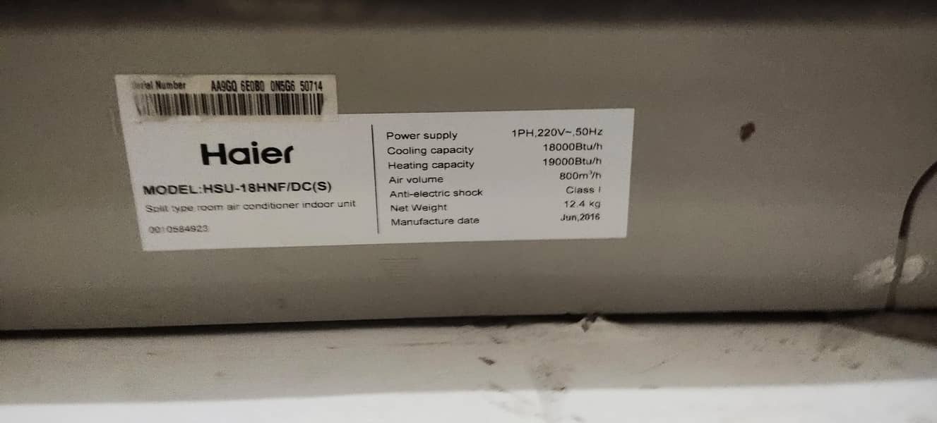Haier ac 3