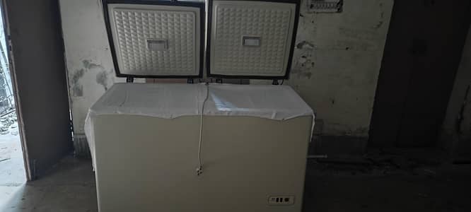 Dawlance deep freezer twin tub full size