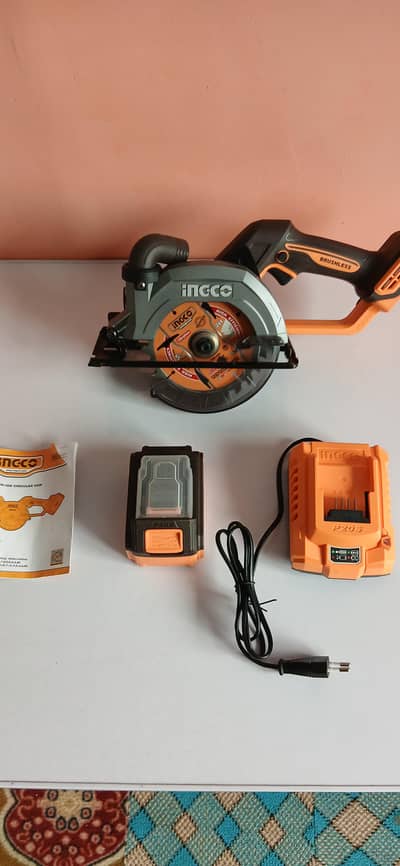 Ingco Cordless Wood Cutting Machine Circular Saw