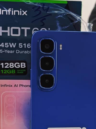 Infinix hot60i 6+6 128 blue 