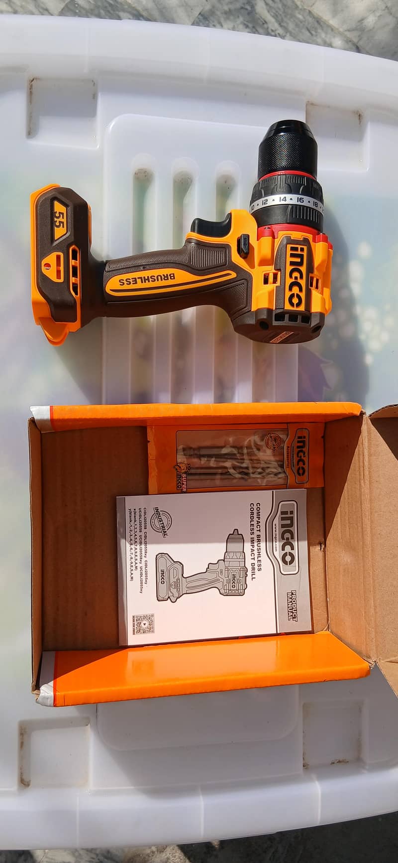 Ingco Cordless Drill Machine Impact Driver 3