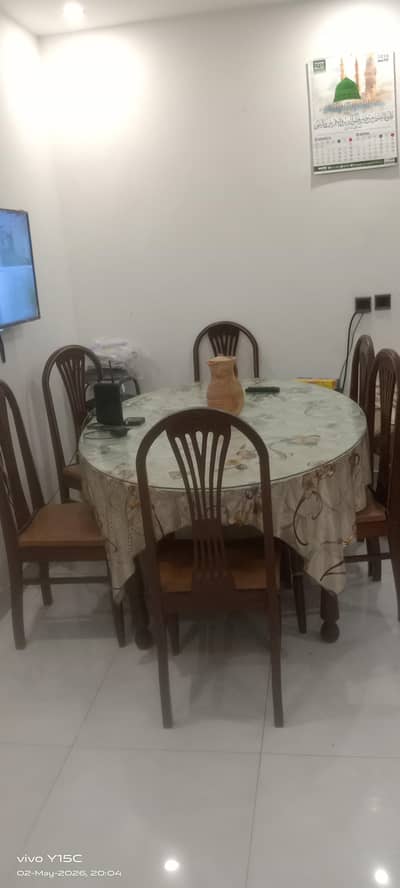 Dinning table six seater