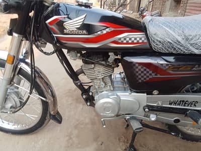 Honda 125 model 2023/2024 All Punjab nmbr bio on the spot engine ok