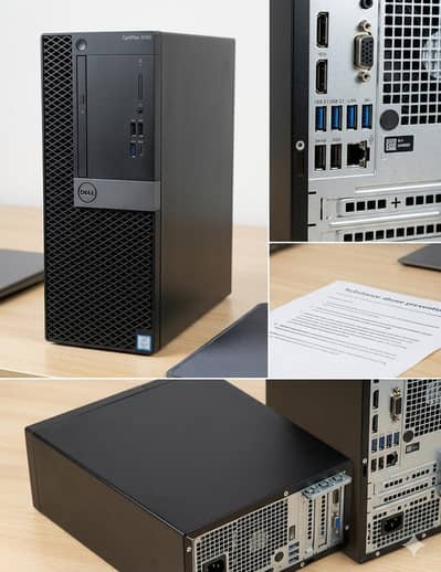 Dell Optiplex 5060 Tower with full combo Monitor,Keyboard,Mouse
