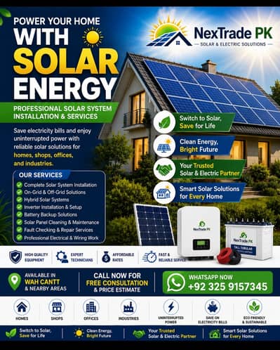 Switch to Solar, Save for Life” “Clean Energy, Bright Future” “
