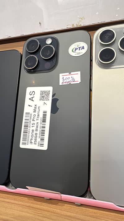 iPhone 15 Pro Max 256GB PTA Approved