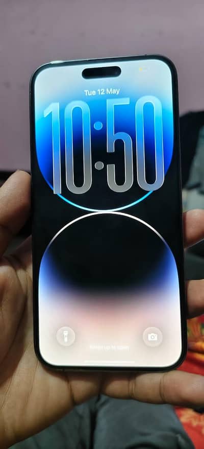 New condition iPhone 14 pro max(JV) with original charger