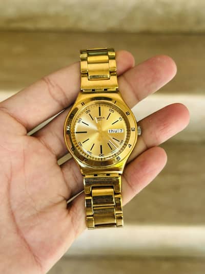 Swatch Swiss Made Men’s original Watch 38mm Dial 8.5/10 condition