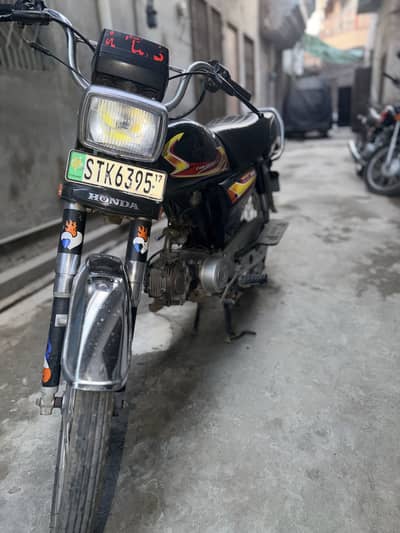 Honda CD 70 used black colour