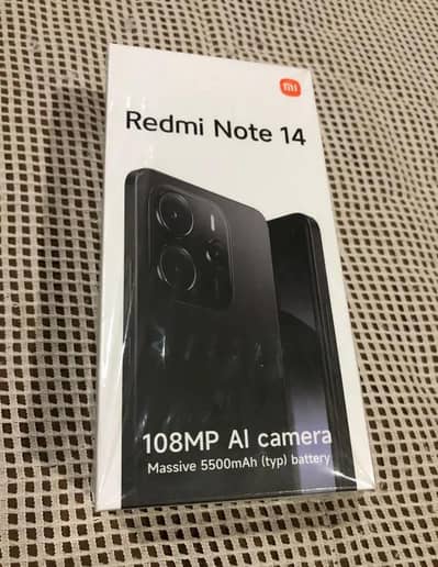 Islamabad – Redmi Note 14 (8GB / 128GB) – Full Box – Warranty