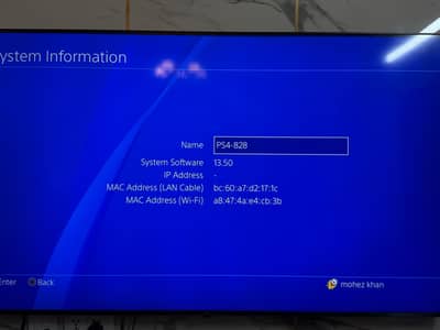 PS4 slim with 4 controllers