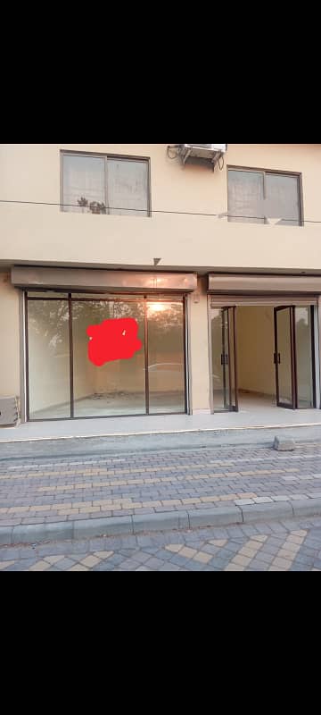 1 Marla shop ground floor available for rent joint on phase 2