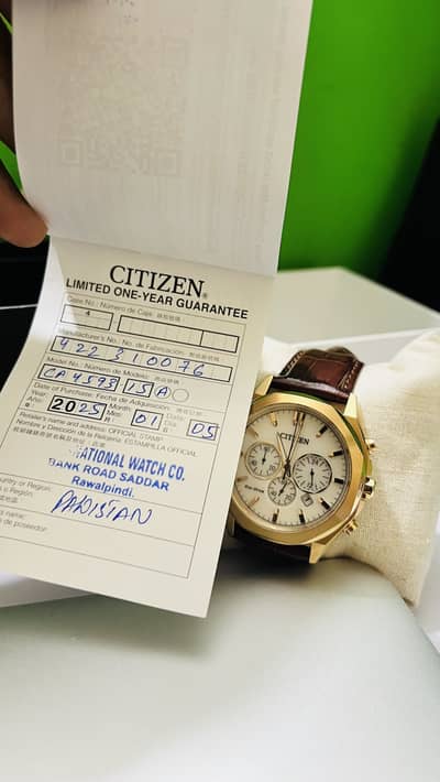 Citizen CA4593-15A Chronograph