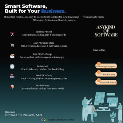 Smart Software, Built for Your Business.
