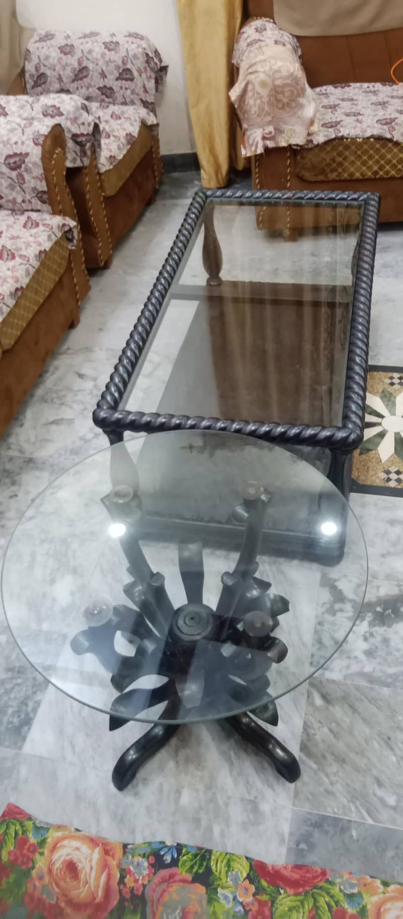 Center Table with side table 5