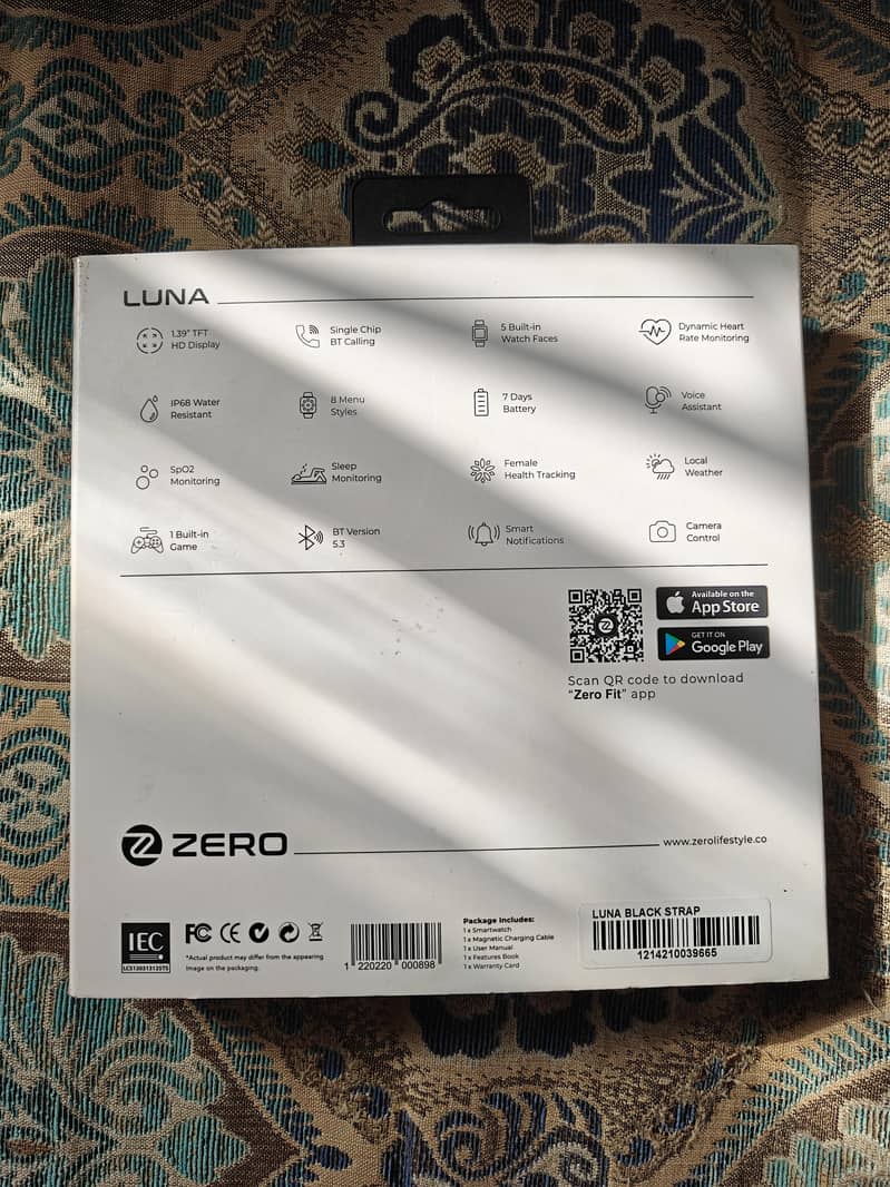 Zero Luna Smartwatch 2