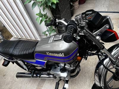 Kawasaki GTO 125 model 87 regs 92