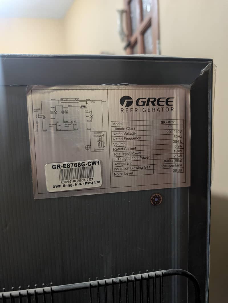 Gree freezer 0