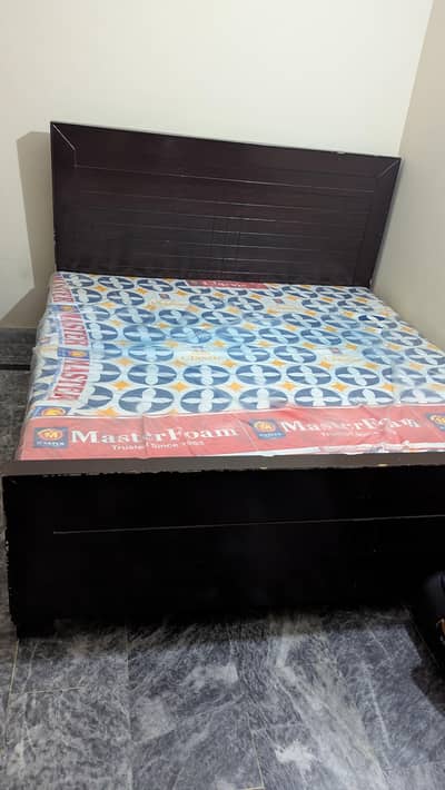 Double - Bed for Sale with Mattress