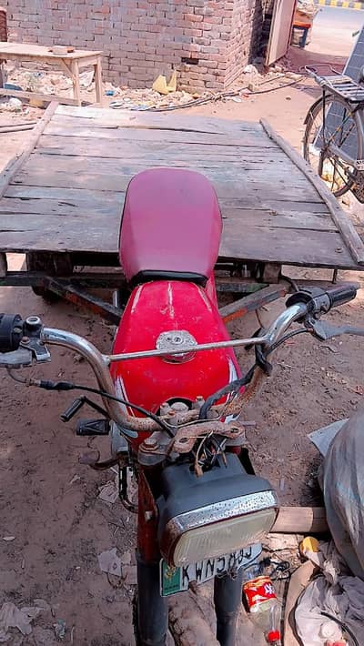 phata rickshaw bike super asia 100 cc