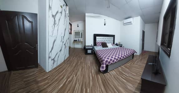 One Room Full Furnished One Bed Lounge Upper Floor Portion