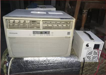 0.75 TAN Window window inverter ac R 410 gas Japnees AC with110 Supply