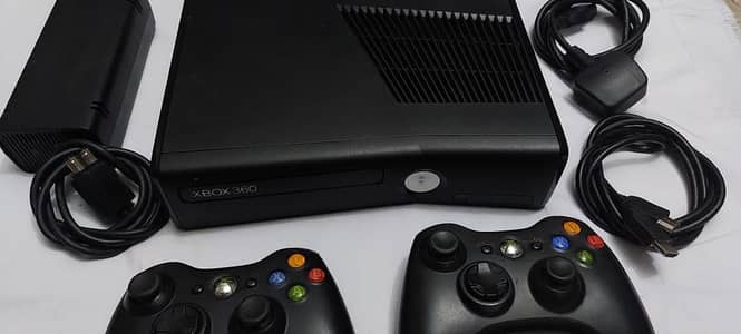 Xbox 360 Slim Uk Model 320 gb for sale.