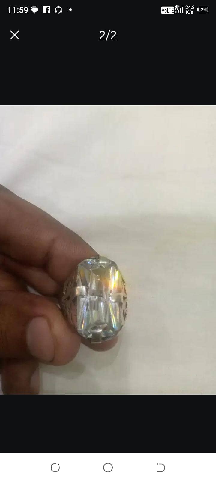 Original Zarkoon chandi ring 1