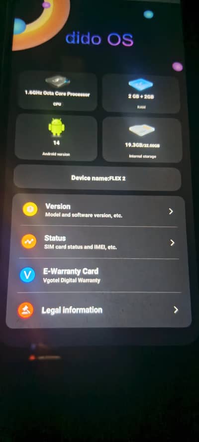 1month use  11 month warranty