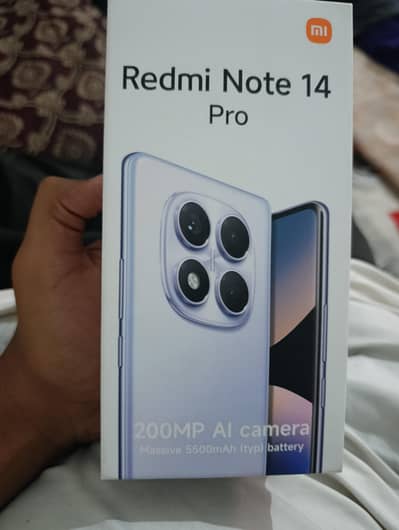 Redmi note 14 pro sale  Black colour