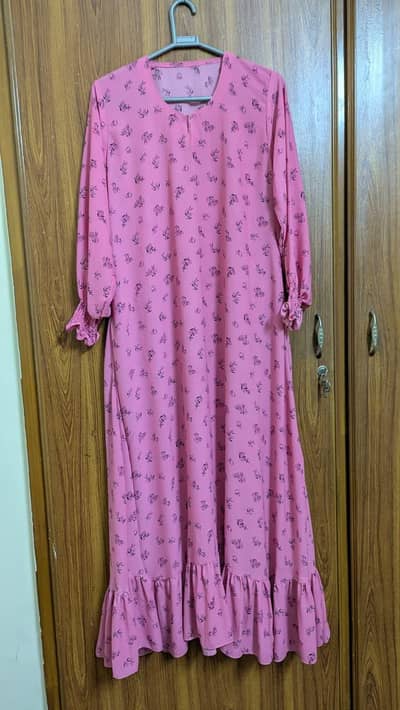 printed abaya