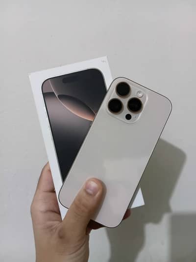Iphone 16 pro max 256gb Dubai Model