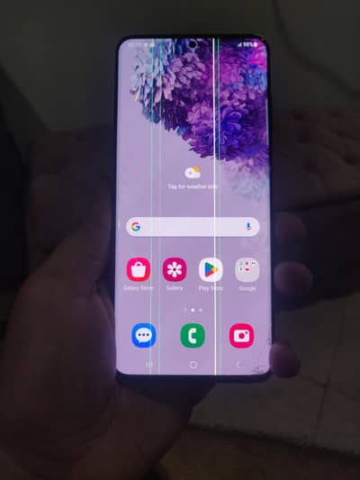 SAMSUNG S20+lines+break 8/128 DUAL SIM OFFICIAL APPROVED