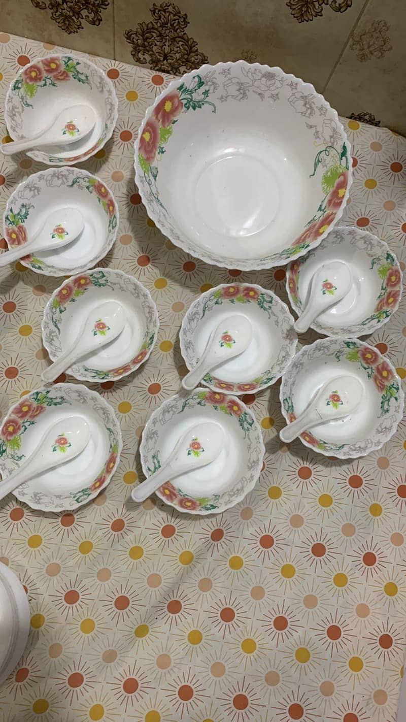 marble dinner set 0